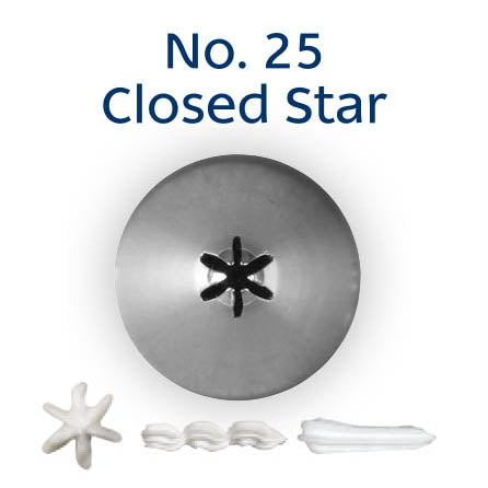 Loyal Standard Piping Tip Closed Star 25