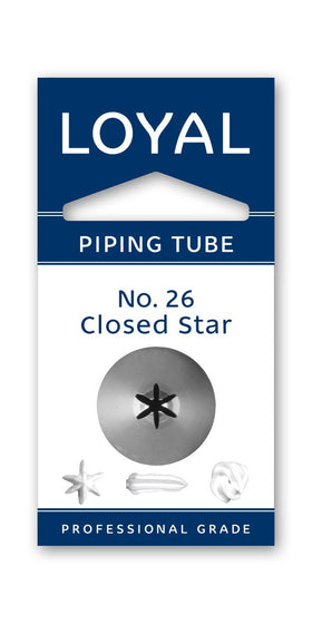 Loyal Standard Piping Tip Closed Star 26