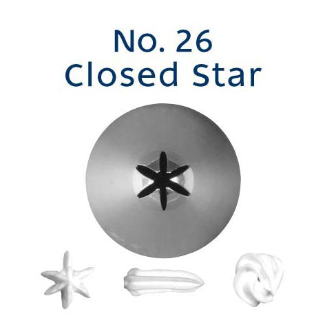 Loyal Standard Piping Tip Closed Star 26