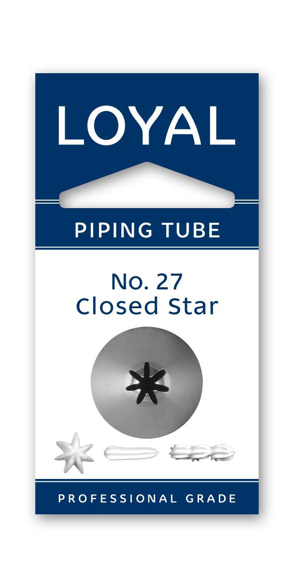 Loyal Standard Piping Tip Closed Star 27