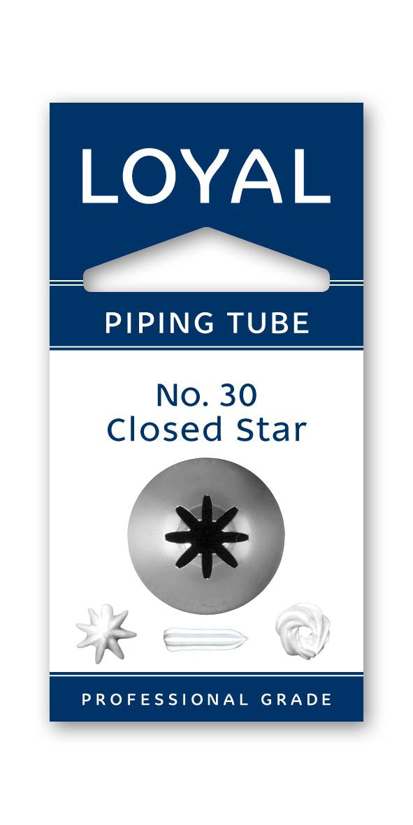 Loyal Standard Piping Tip Closed Star 30