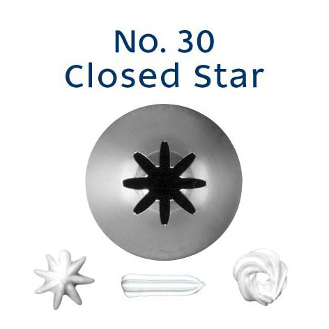 Loyal Standard Piping Tip Closed Star 30