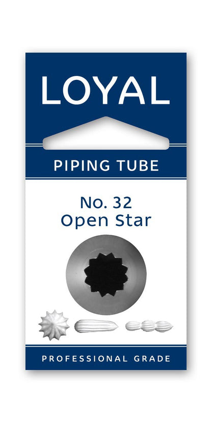 Loyal Standard Piping Tip Open Star 32