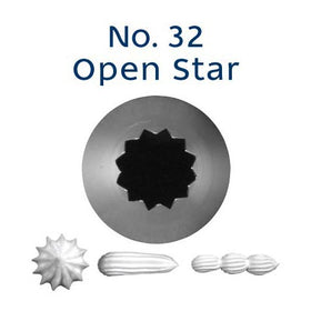 Loyal Standard Piping Tip Open Star 32