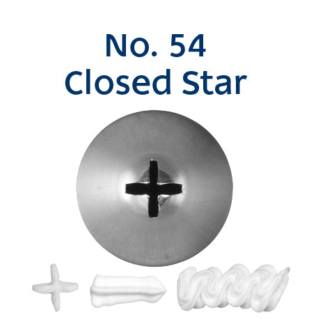 Loyal Standard Piping Tip Closed Star 54