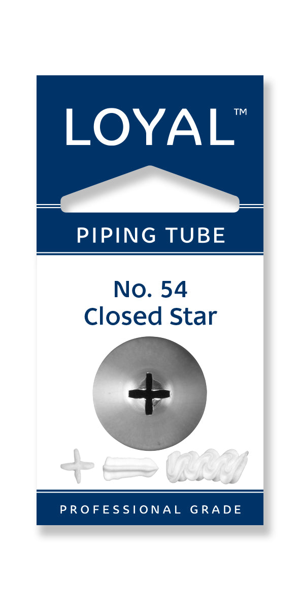 Loyal Standard Piping Tip Closed Star 54