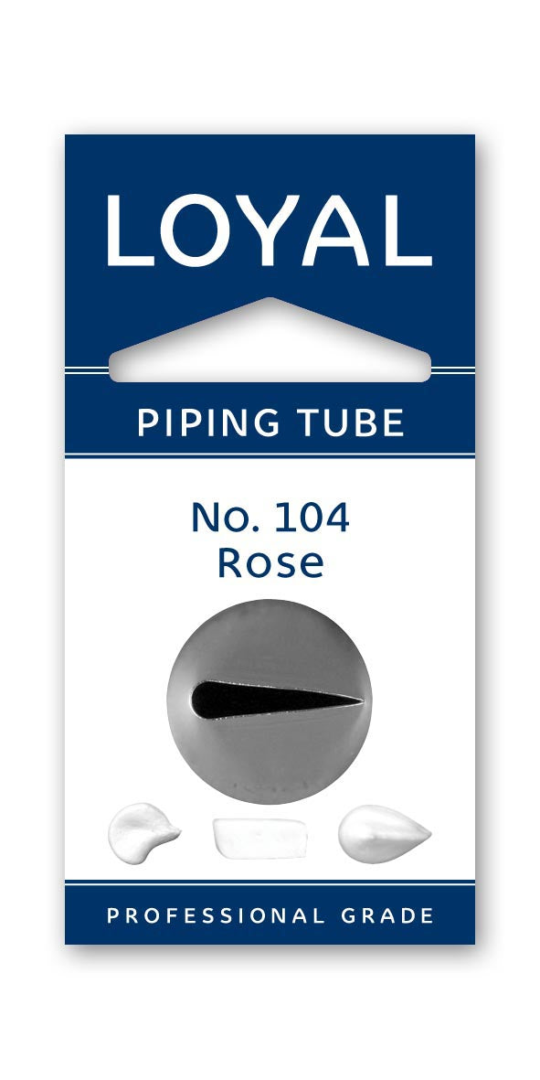 Loyal Standard Piping Tip #104 Petal Rose