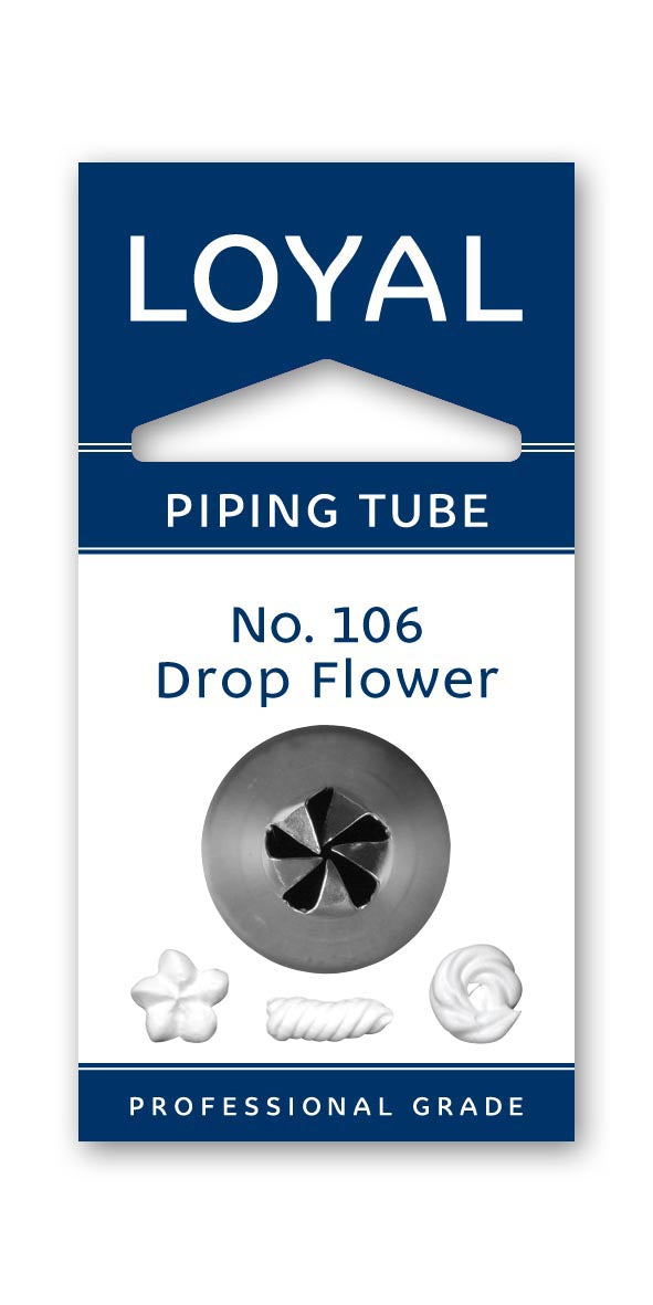 Loyal Standard Piping Tip Drop Flower 106