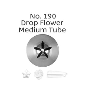 Loyal Medium Piping Tip Drop Flower 190