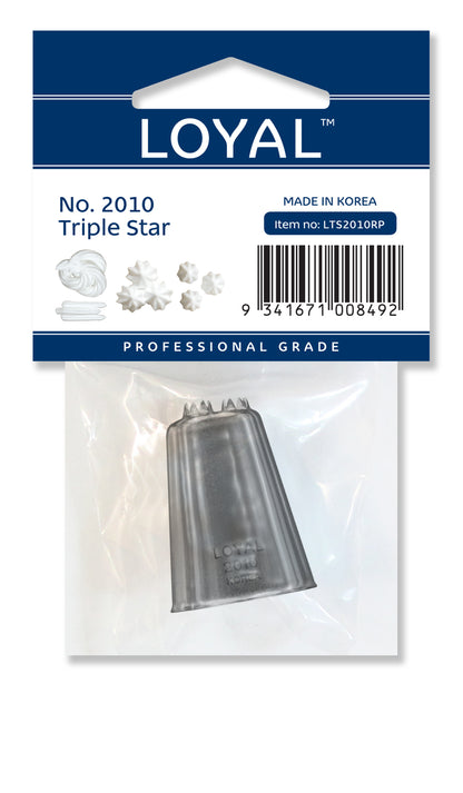 Loyal Medium/Large Piping Tip Triple Star 2010