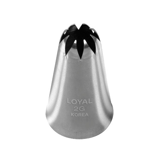 Loyal Medium Piping Tip Closed Star 2G