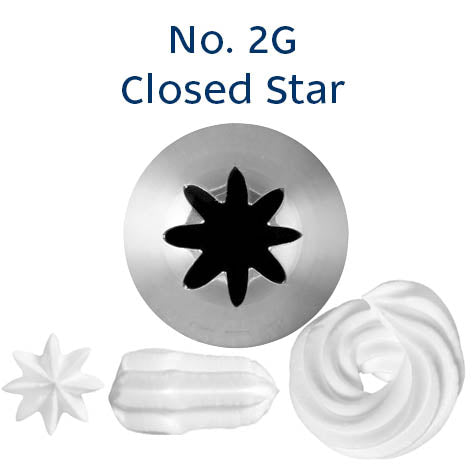 Loyal Medium Piping Tip Closed Star 2G