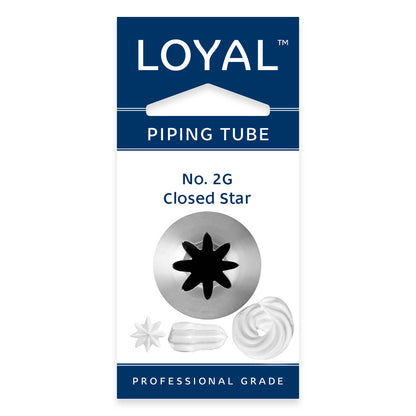 Loyal Medium Piping Tip Closed Star 2G