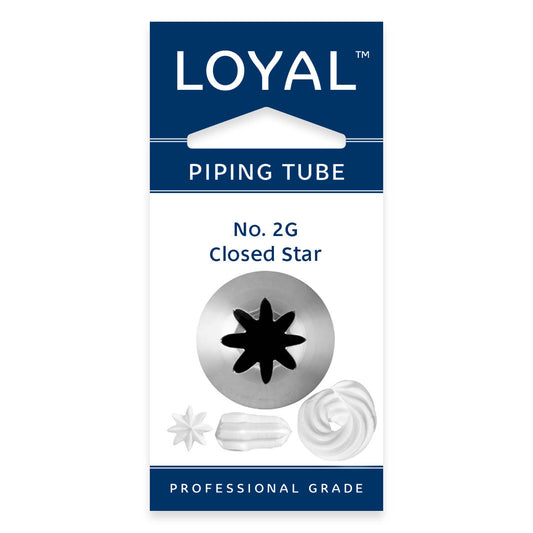 Loyal Medium Piping Tip Closed Star 2G