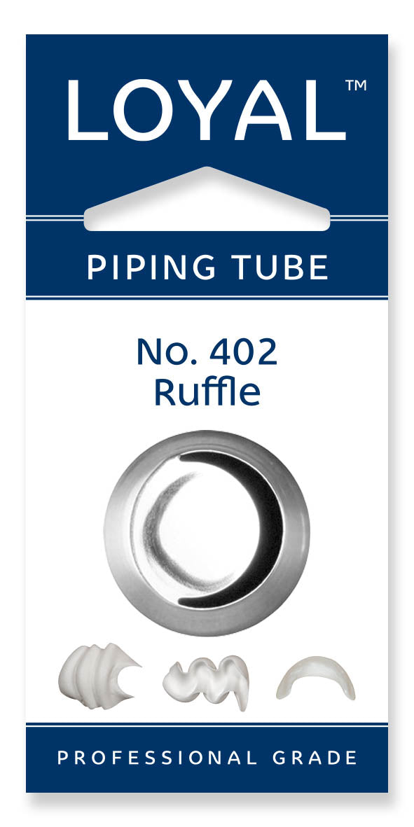 Loyal Medium Piping Tip Ruffle 402