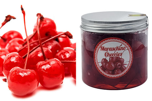 MARASCHINO CHERRIES WITH STEMS - 45pc