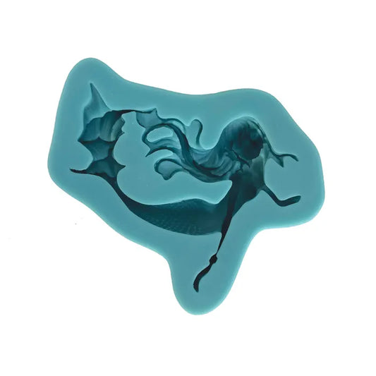 Silicone Mould - Detailed MERMAID