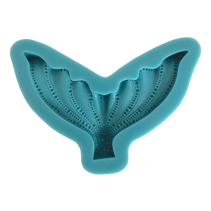 Silicone Mould - Detailed MERMAID TAIL