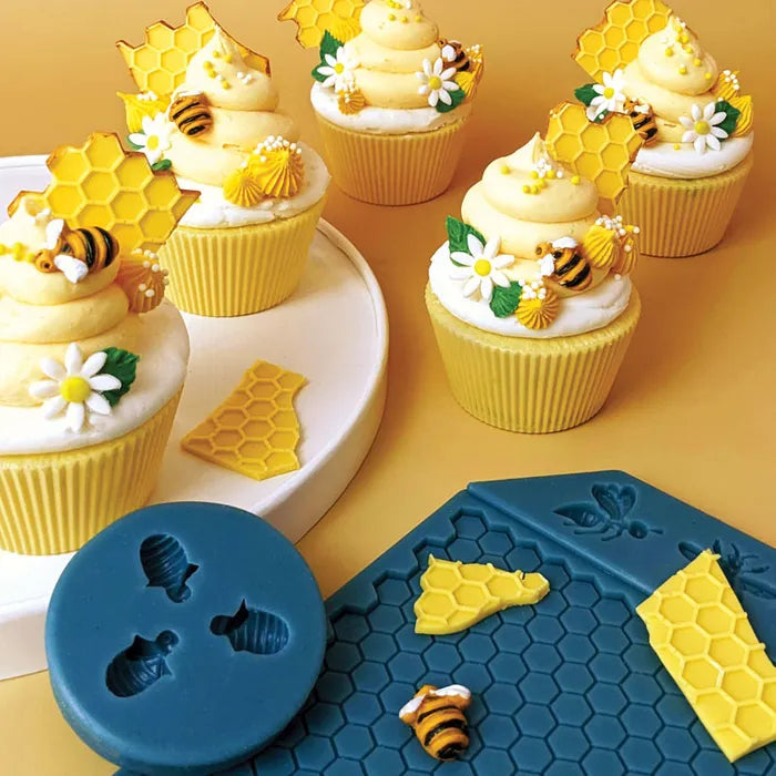 Mini Bees Bee Silicone Mould