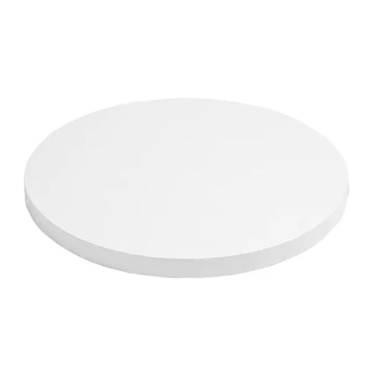 Mondo 12mm Round White Masonite Cake Board Drum 10 Inch