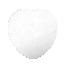 Mondo Heart White Masonite Cake Board 10 Inch