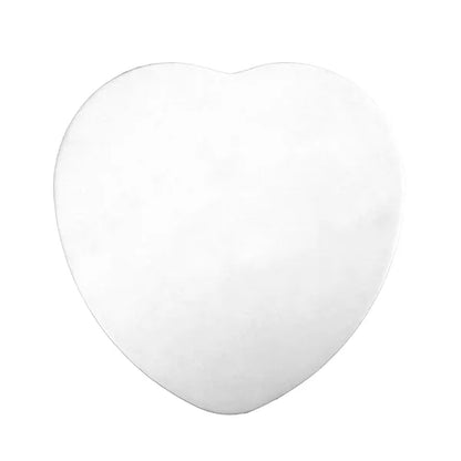 Mondo Heart White Masonite Cake Board 12 Inch