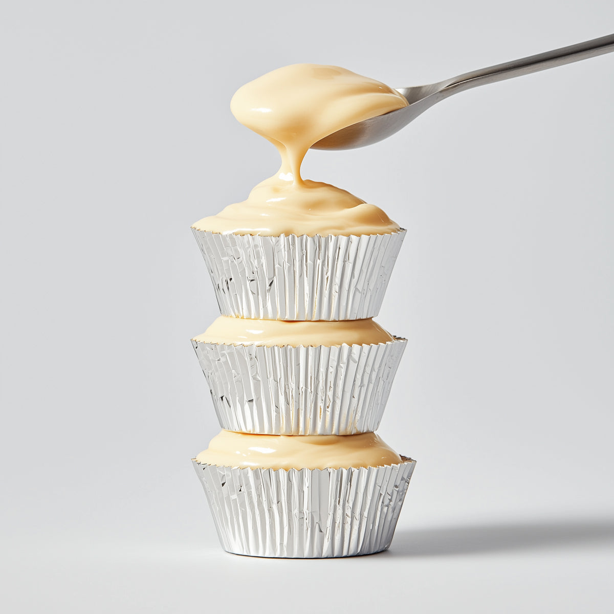 Papyrus Medium Silver Foil Baking Cups 50pcs (44mm Base)