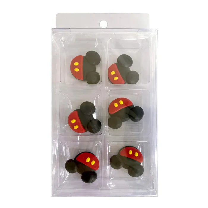 Edible Cupcake Toppers Decorations Mickey Mouse 6pcs