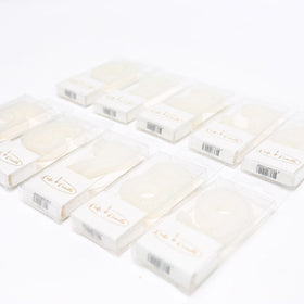 Mini Glitter Candle WHITE - Number 0