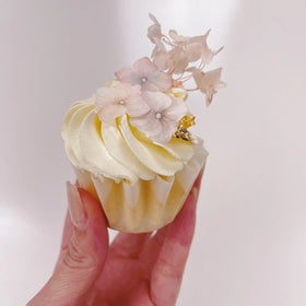 Edible Wafer Cake Cupcake Topper | Wafer Hydrangeas Soft Pastels - 30 Pack
