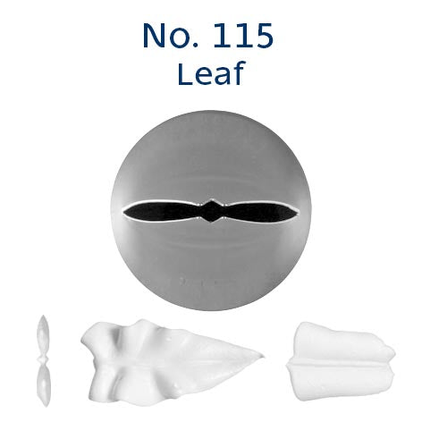 Loyal Medium Piping Tip Leaf 115
