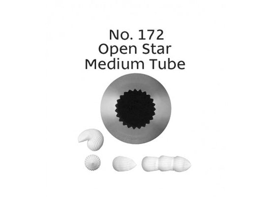 Loyal Medium Piping Tip Open Star 172