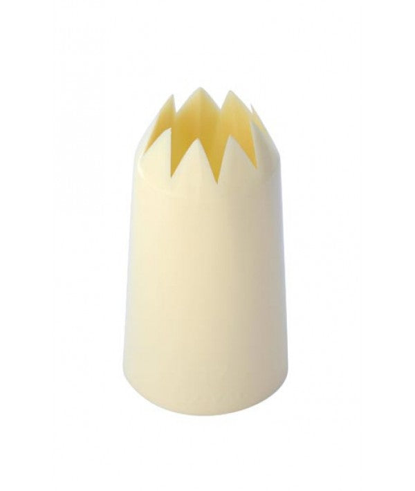 Loyal French Star Piping Pastry Tube Plastic 17mm (uncarded)