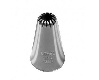 Loyal Medium Piping Tip Drop Flower 195