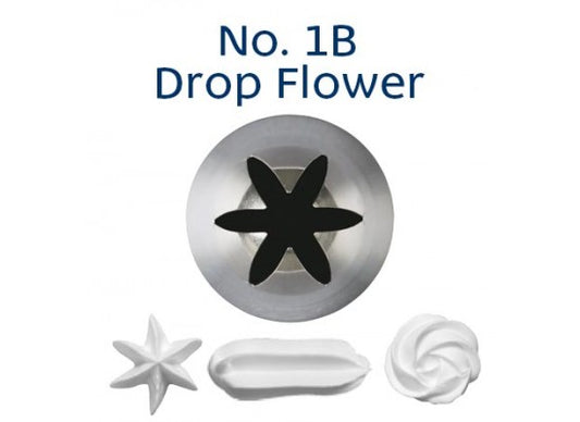 Loyal Medium/Large Piping Tip Drop Flower 1B