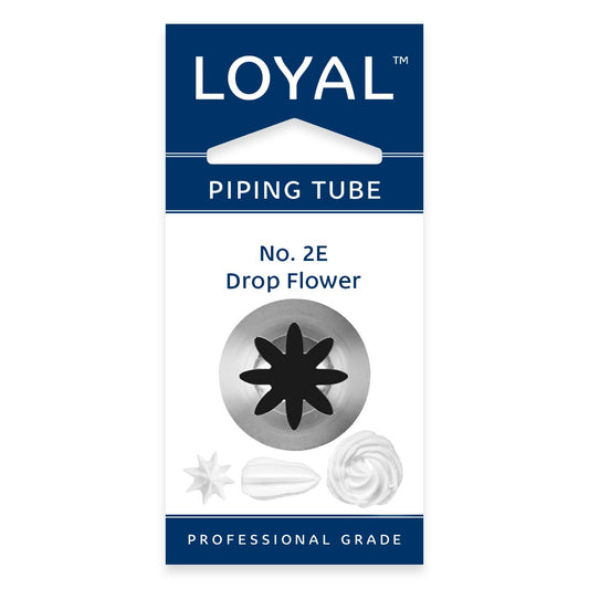 Loyal Medium Piping Tip Drop Flower 2E