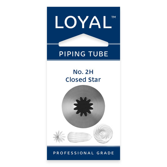 Loyal Medium Piping Tip Closed Star 2H