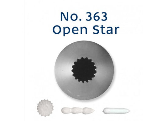 Loyal Standard Piping Tip Open Star 363