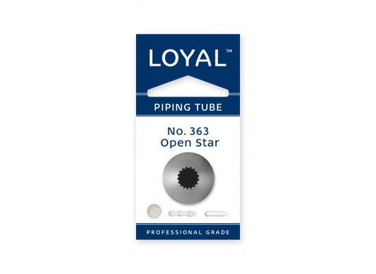 Loyal Standard Piping Tip Open Star 363