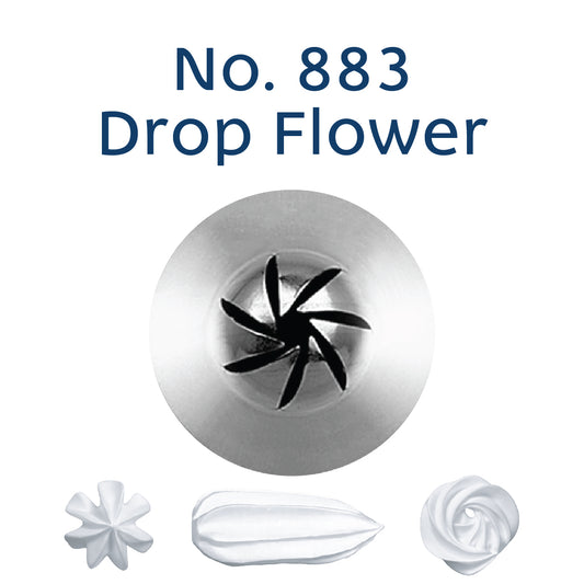 Loyal Standard Piping Tip Drop Flower 883
