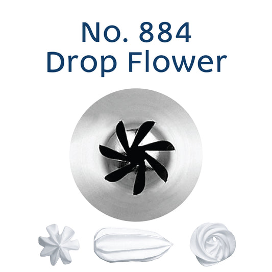 Loyal Standard Piping Tip Drop Flower 884