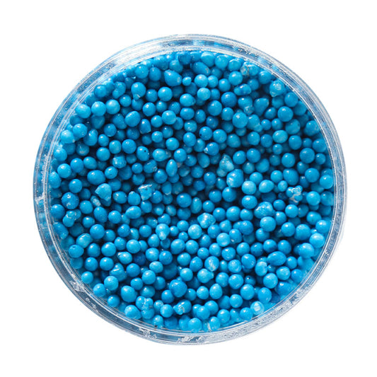 Nonpareils BLUE 2mm sugar balls (85g) - by Sprinks