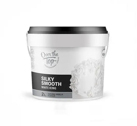 Over The Top Silky Smooth Swiss Meringue Style White Buttercream Icing 2L