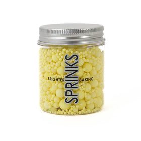Sprinks Pastel Yellow Bubble Bubbles Sprinkles 65g