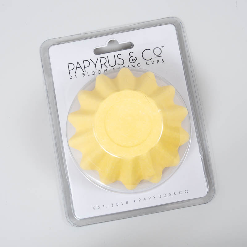 Bloom Baking Cups Pastel Yellow (24 pack)