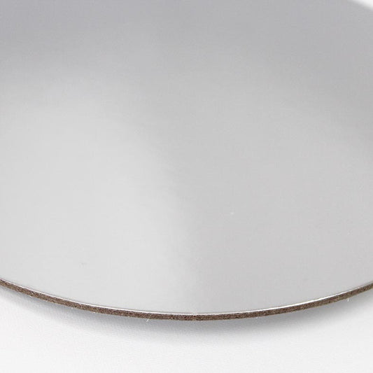Cardboard Cake Board Perforated Round Silver 9" (10pc)