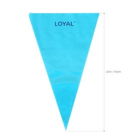 BULK Disposable Piping Bags Blue 22" (100pc)