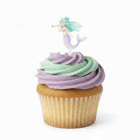 Edible Image Sheet A4 Wafer Card - Mermaid Whimsical
