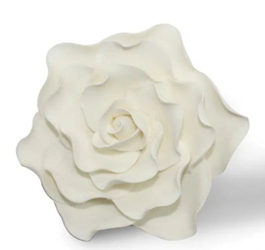 Rose Large Damask | Edible Sugar Flower on Wire 1 piece