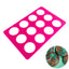 Cake Craft - Round Silicone Transfer Mat - 5cm 15 circles